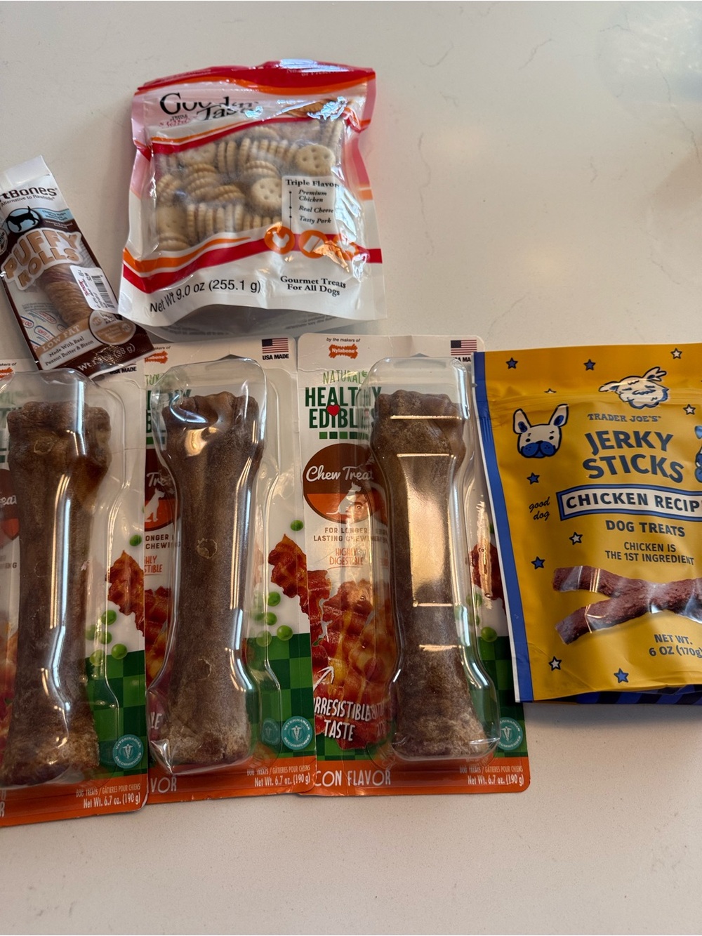 Y Chicken Recipe Jerky Sticks Dog Treats and chew bones